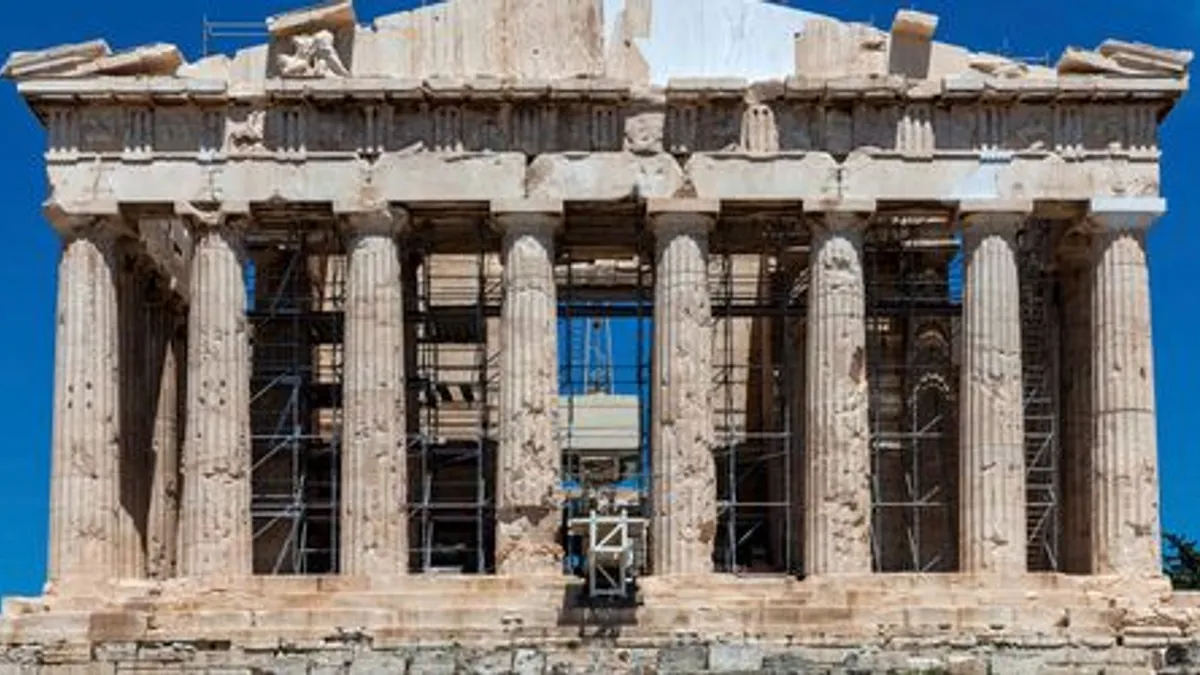 Griechenland: Restaurierung der Akropolis-Westfassade nach 200 Jahren abgeschlossen