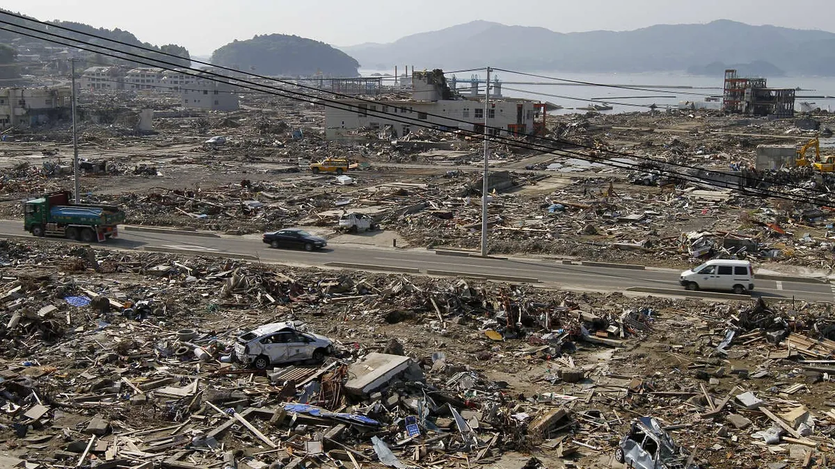 Tohoku-Beben von 2011: Erdbebenwellen verschoben Japan um Millimeter nach Osten