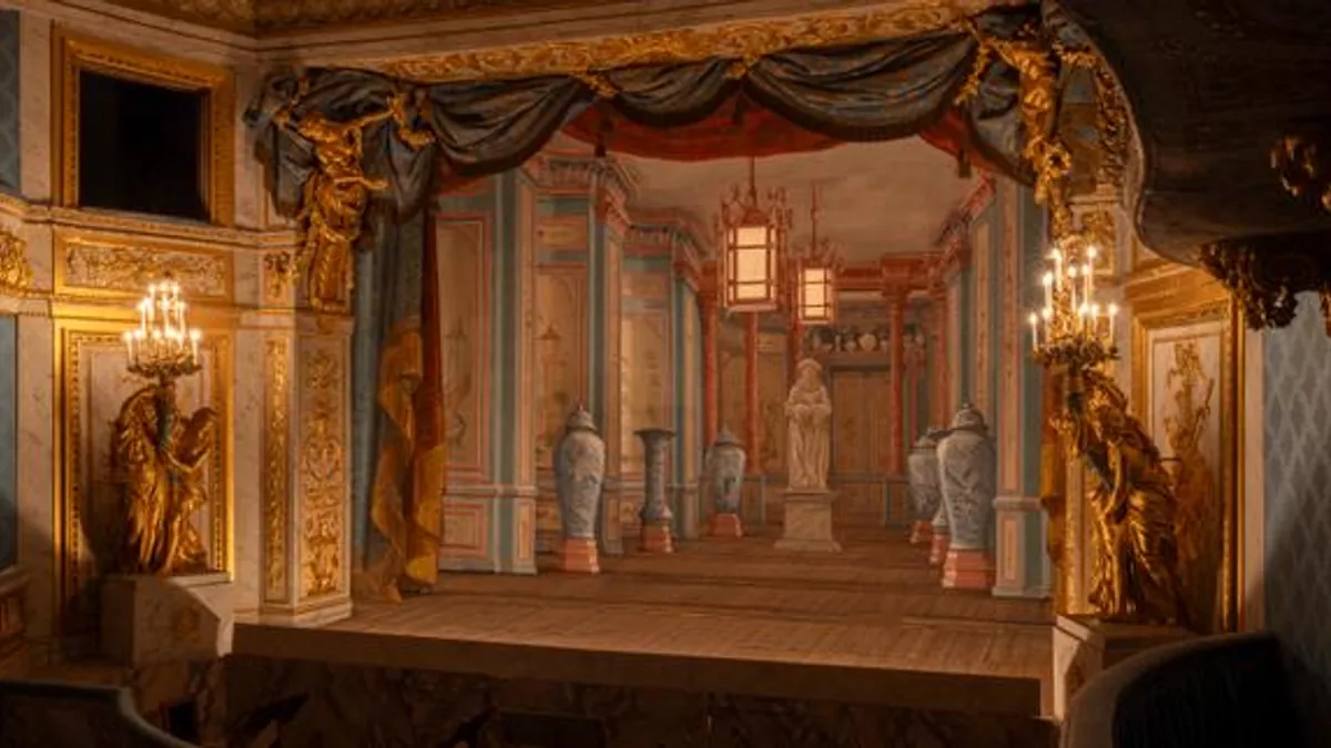A Versailles, un décor de l’époque de Marie-Antoinette restitué pour le Théâtre de la Reine
