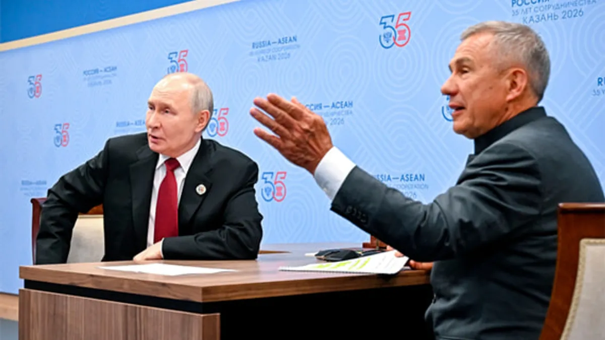 Путин провел встречу с главой Татарстана Миннихановым