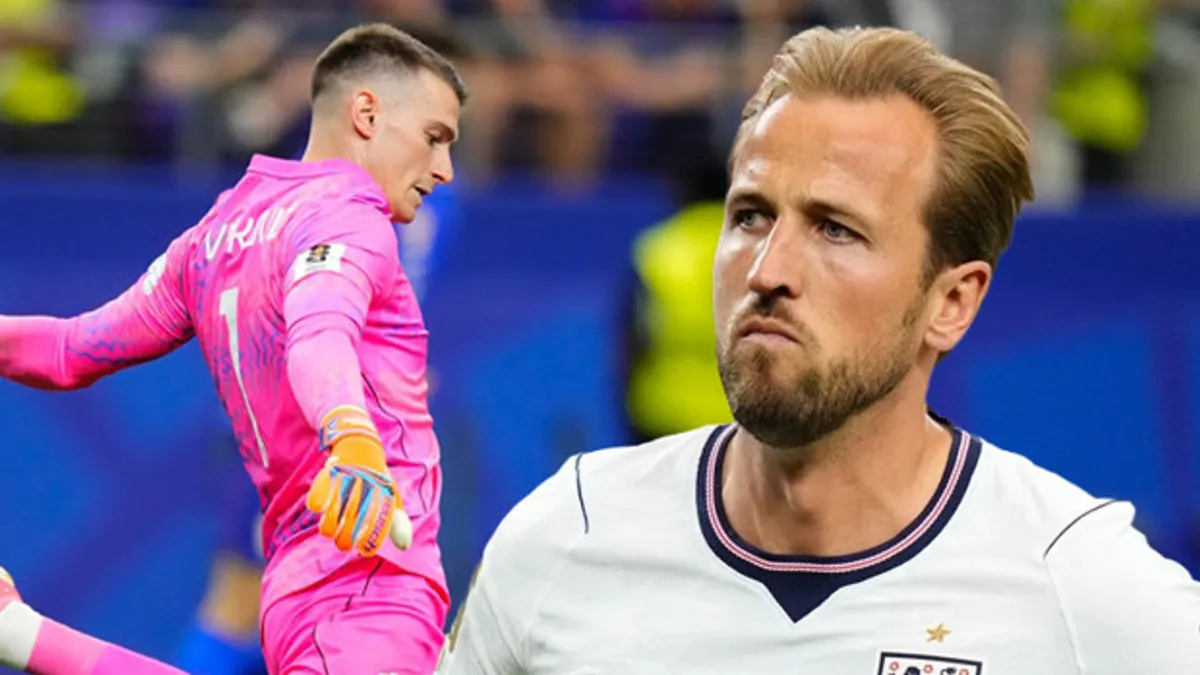 İngiltere - Hırvatistan maçı sonrası Harry Kane'den Livakovic sözleri!